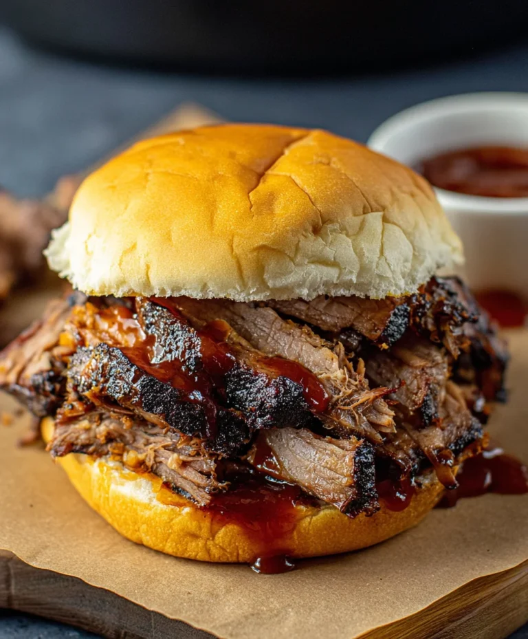 Mouthwatering BBQ Beef Brisket Sandwich Recipe