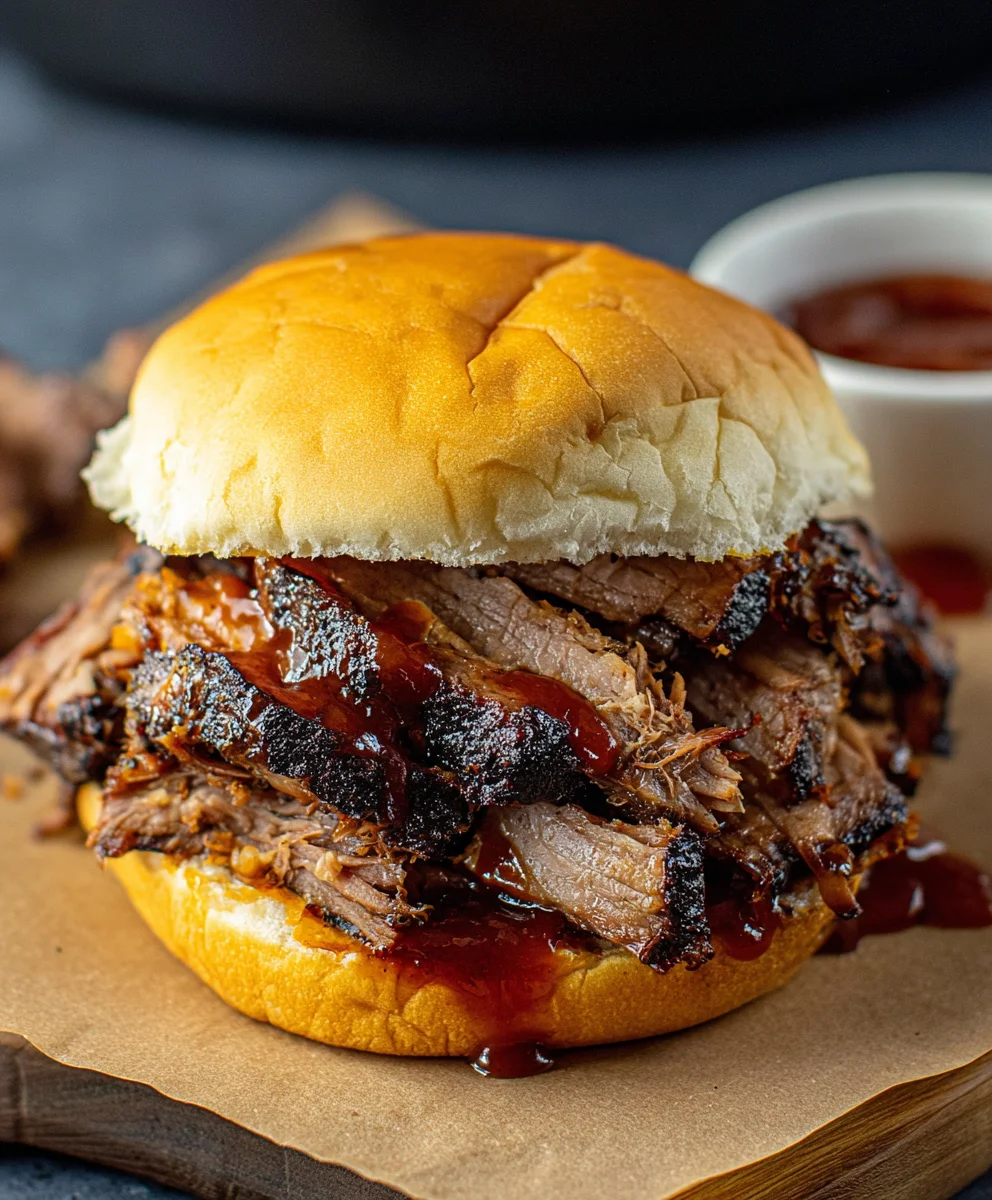 Mouthwatering BBQ Beef Brisket Sandwich Recipe