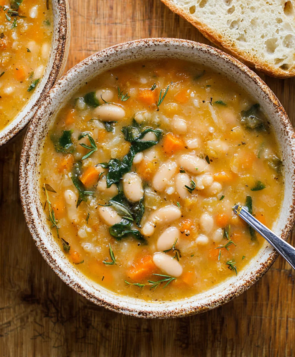 The Best White Bean Soup Recipe Ever-Hearty Meal