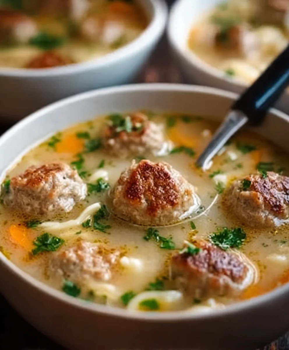 Cozy Beef Meatball Soup Recipe- Comforting & Easy