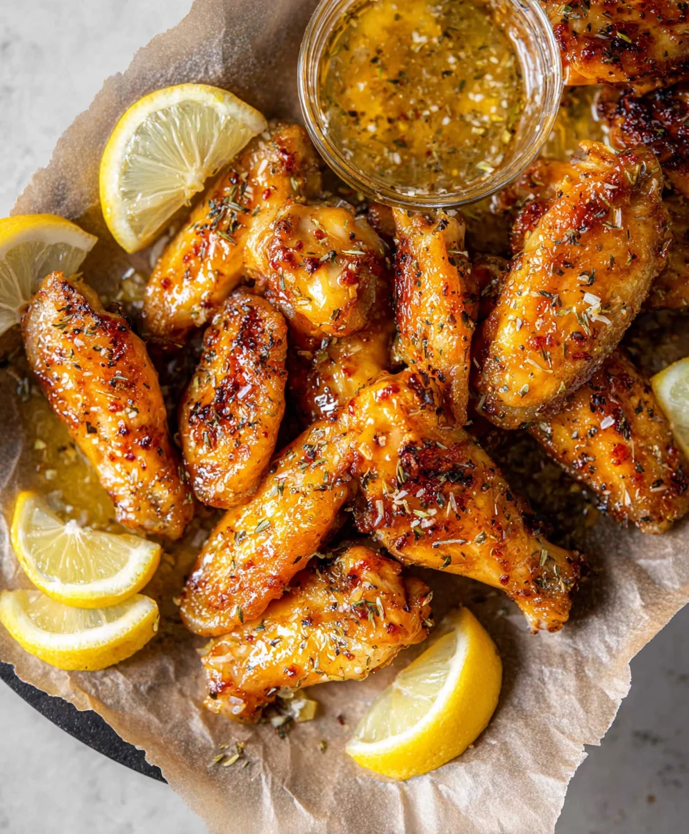 Honey Lemon Pepper Beef Wings Recipe