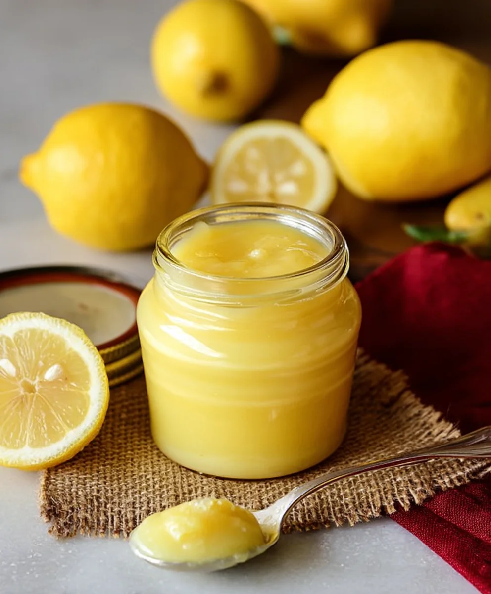Easy Homemade Lemon Curd Recipe - Bright & Zesty