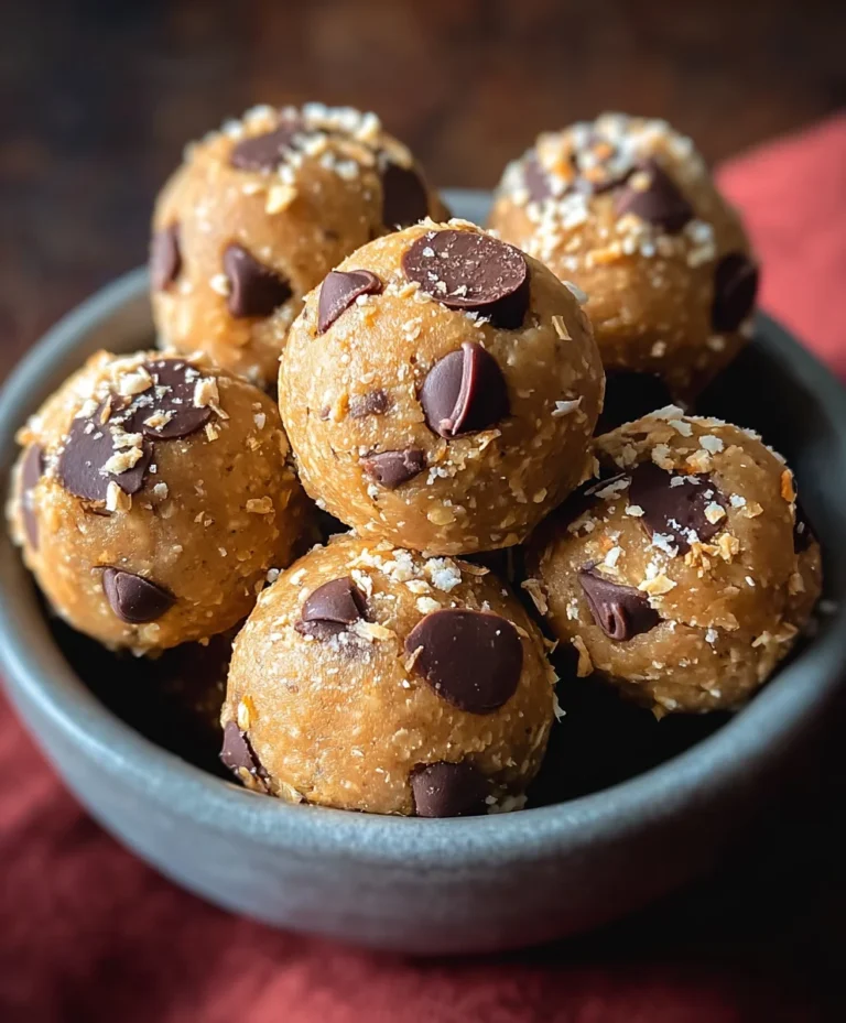 No-Bake Chickpea Cookie Bites – Easy Healthy Treat