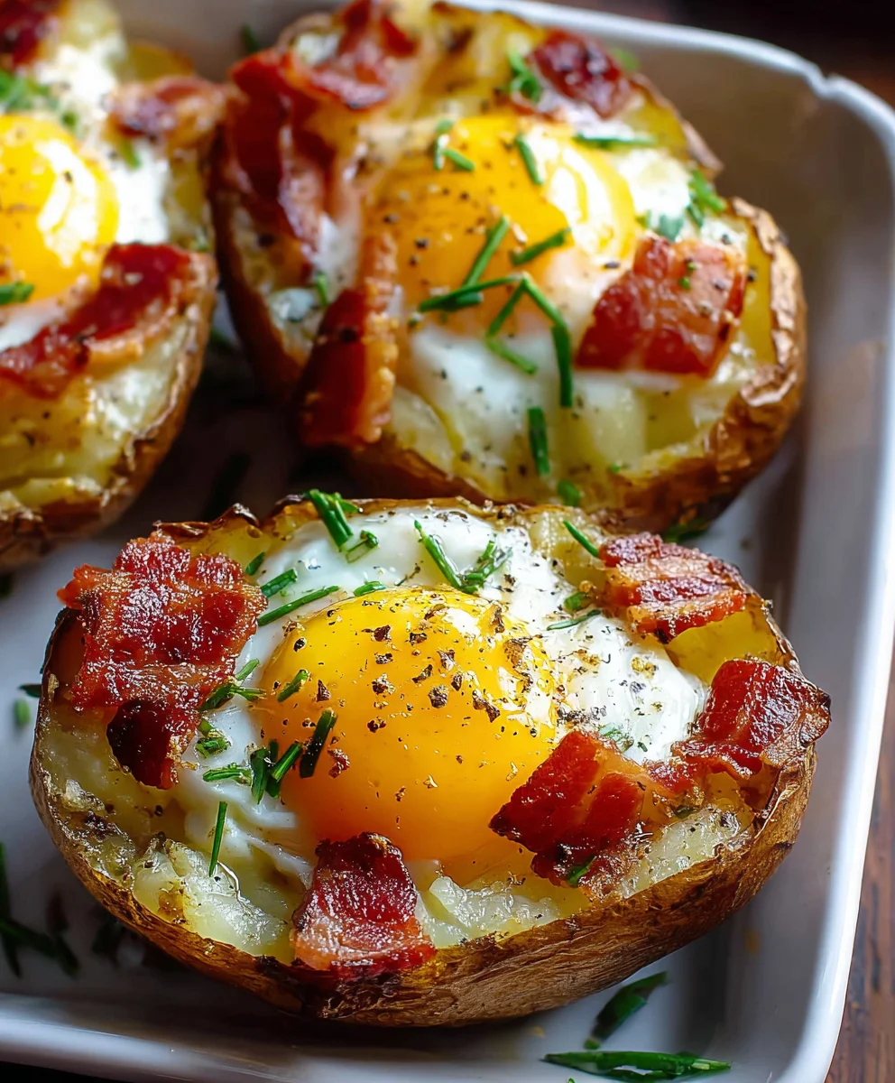 Double Baked Beef Beef Bacon Egg Potatoes-Ultimate Flavor