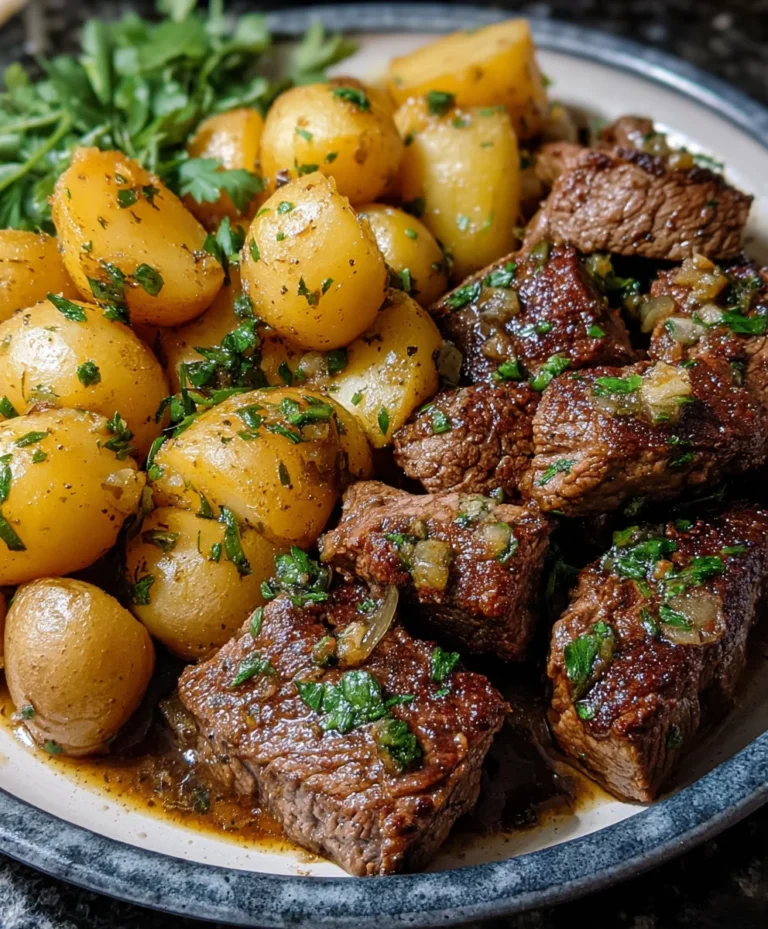 Garlic Butter Steak and Potatoes – Easy Dinner Recipe