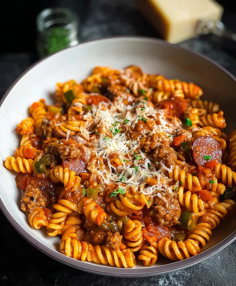Easy One-Pot Pizza Pasta Recipe-Quick & Delicious