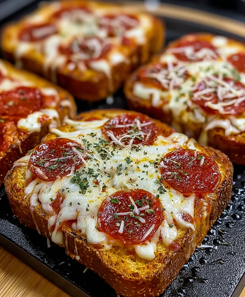Easy Air Fryer Pizza Toast Recipe - Quick & Delicious
