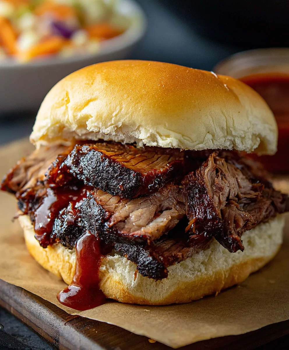 Mouthwatering BBQ Beef Brisket Sandwich Recipe