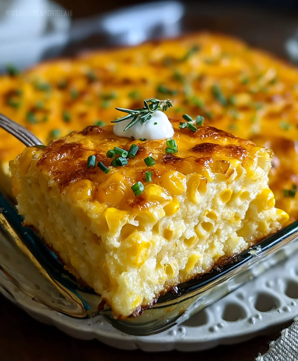 Easy Corn Casserole Recipe - Delicious Comfort Food