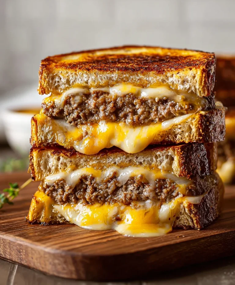Classic Beef Patty Melt Recipe- Easy & Delicious