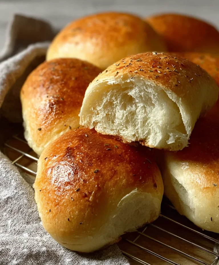 No Knead Sandwich Rolls – Easy Hour Recipe