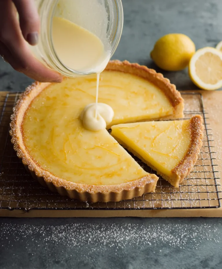 Easy Lemon Tart Recipe-Perfect Dessert