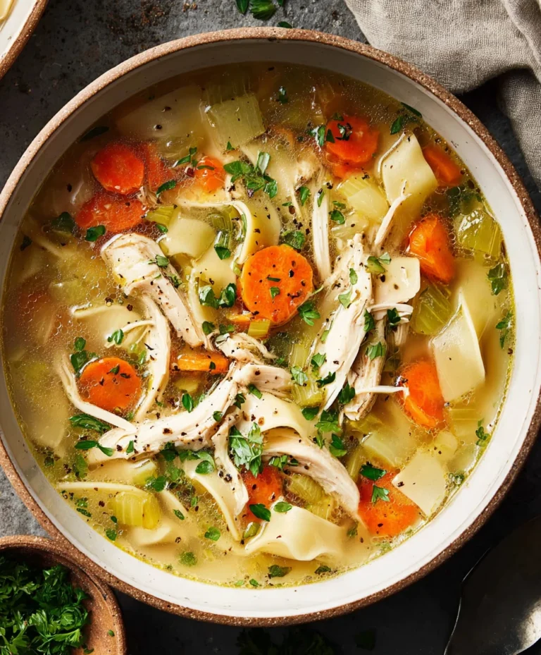 Ultimate Chicken Soup-Hearty Comfort In A Bowl
