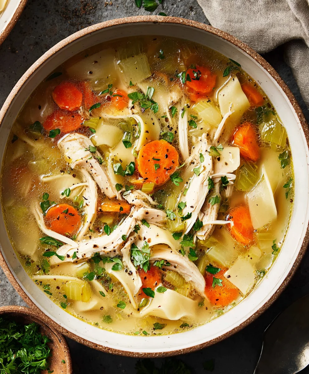 Ultimate Chicken Soup-Hearty Comfort In A Bowl