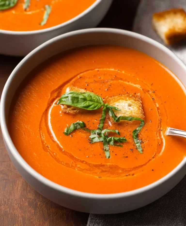 Best Homemade Tomato Soup – Easy & Delicious