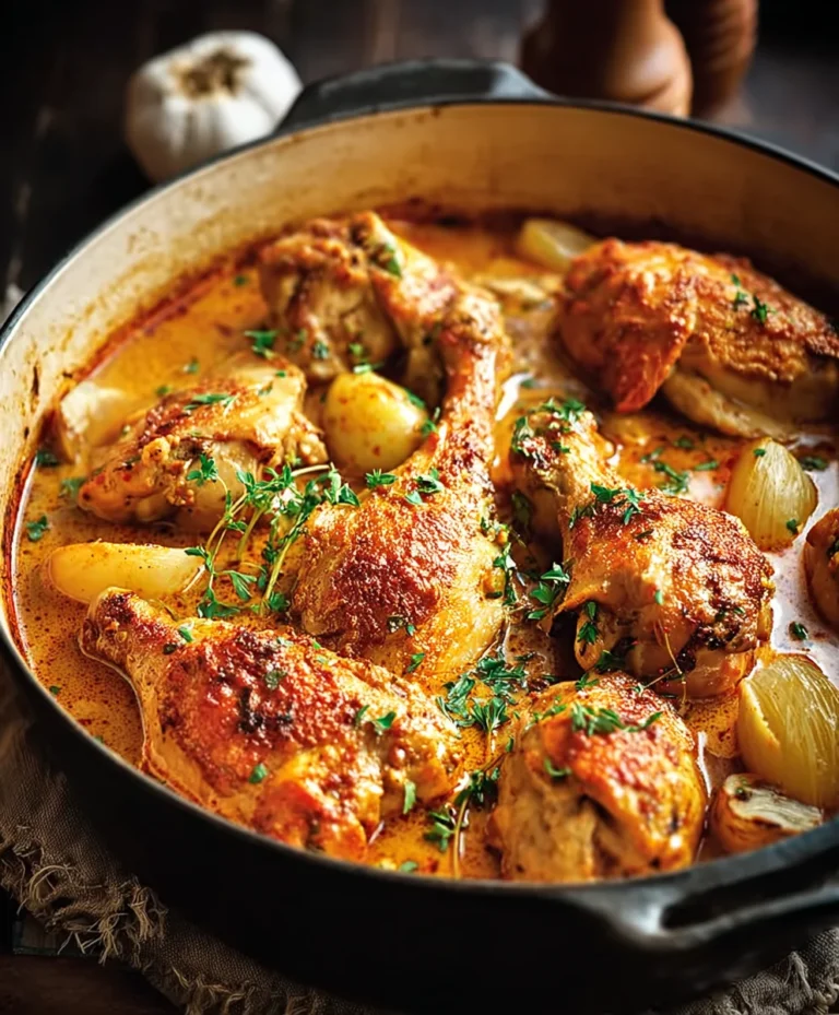 Chicken à la Normande – Savory Beef Cream Sauce