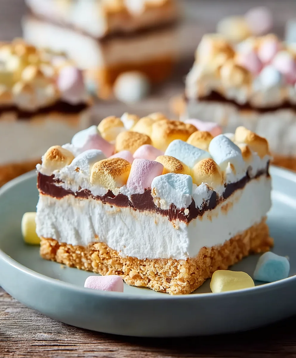 Easy No-Bake Marshmallow Slice Recipe Delight