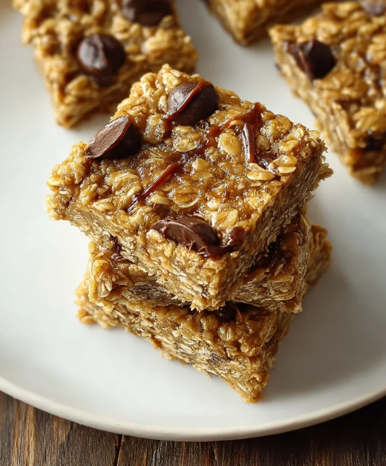 Simple Banana Oat Bars – Easy & Healthy Treat