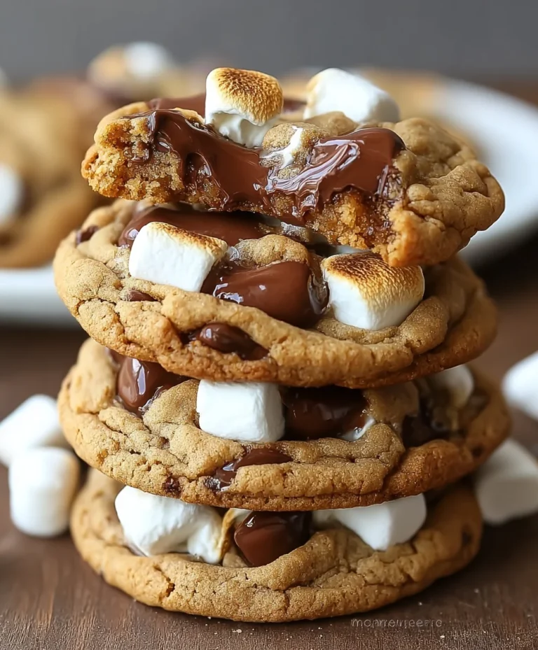 Easy S’more Cookies – A Gooey Chocolate Grabeef ham Treat