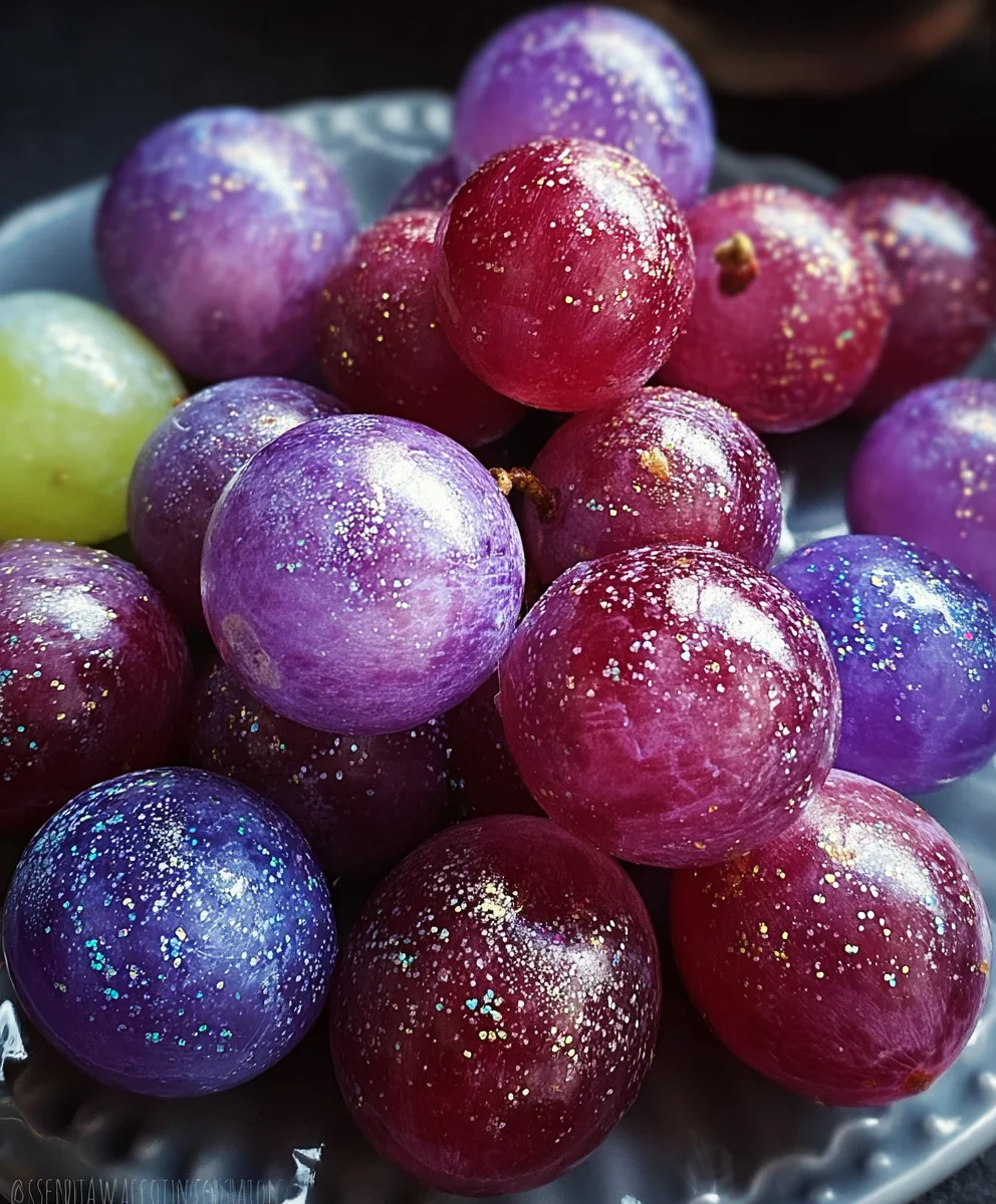 Galaxy Grapes- Stellar-Sweet Edible Art