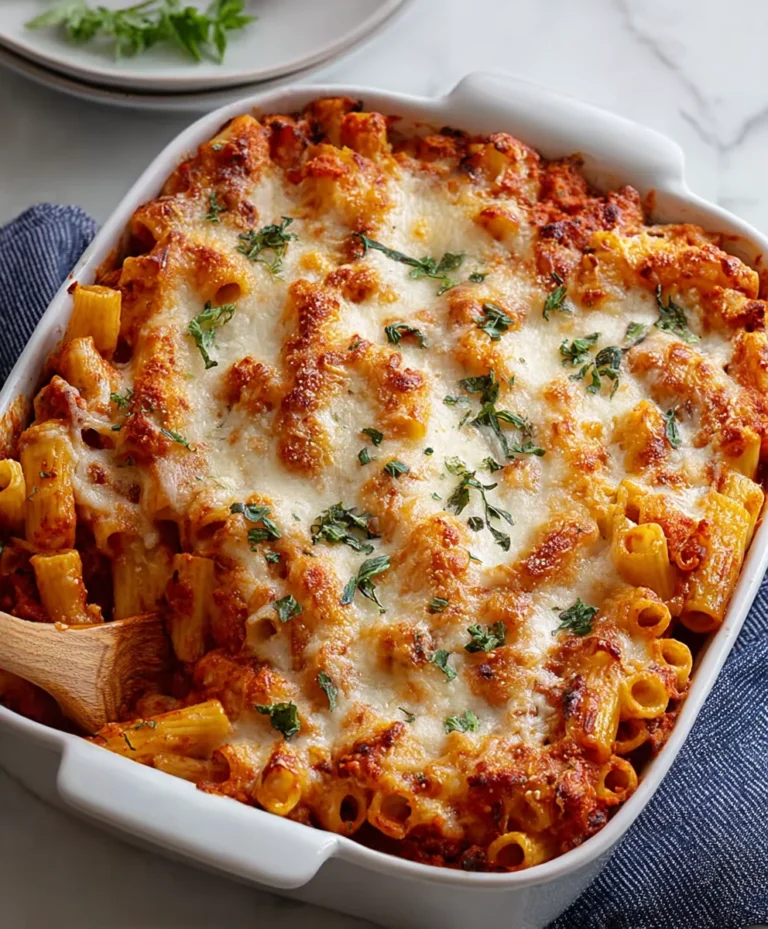 Three Cheese Baked Ziti Recipe – Cheesy Comfort Food