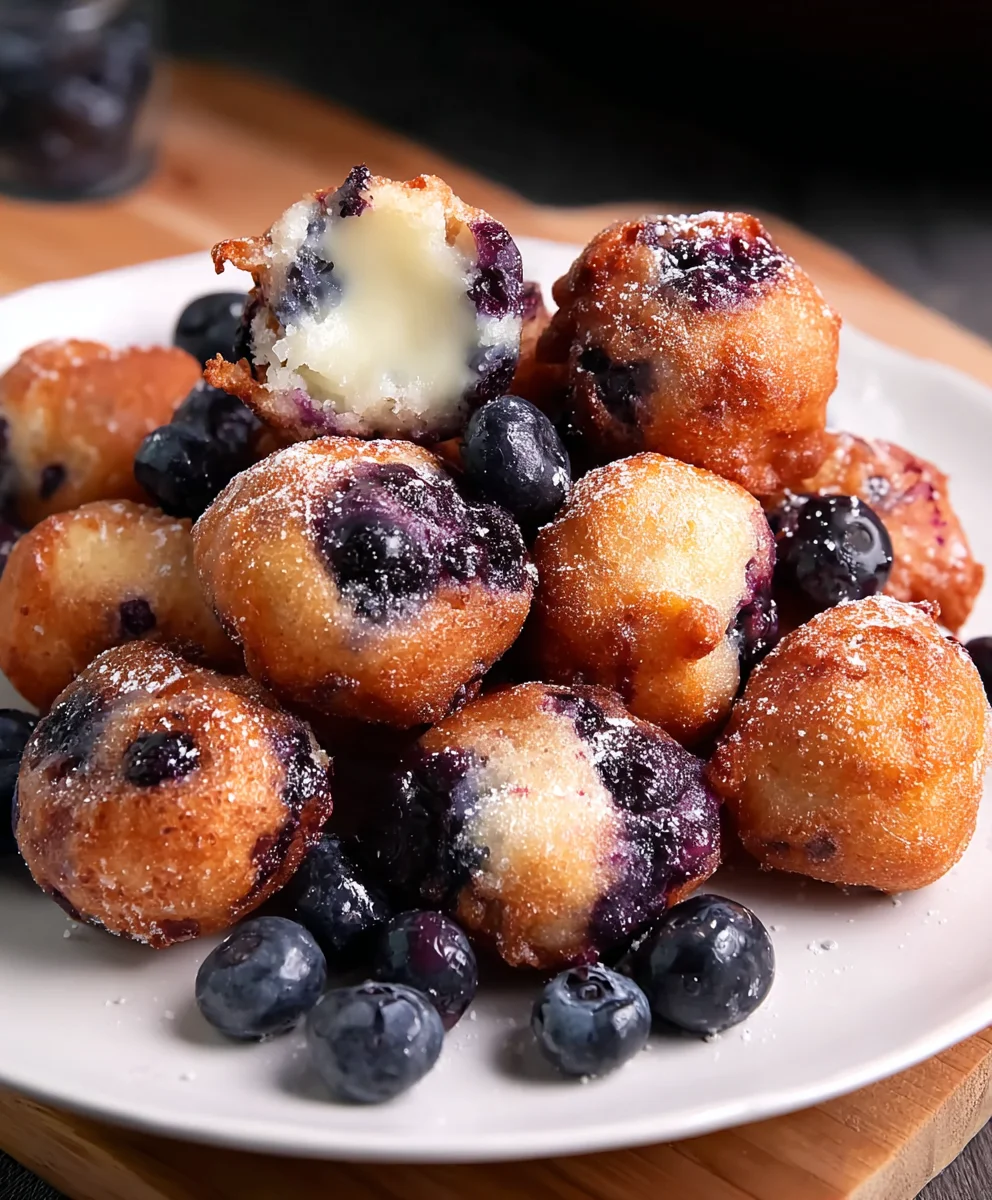 Easy Mini Blueberry Fritters Recipe-Quick Sweet Bites