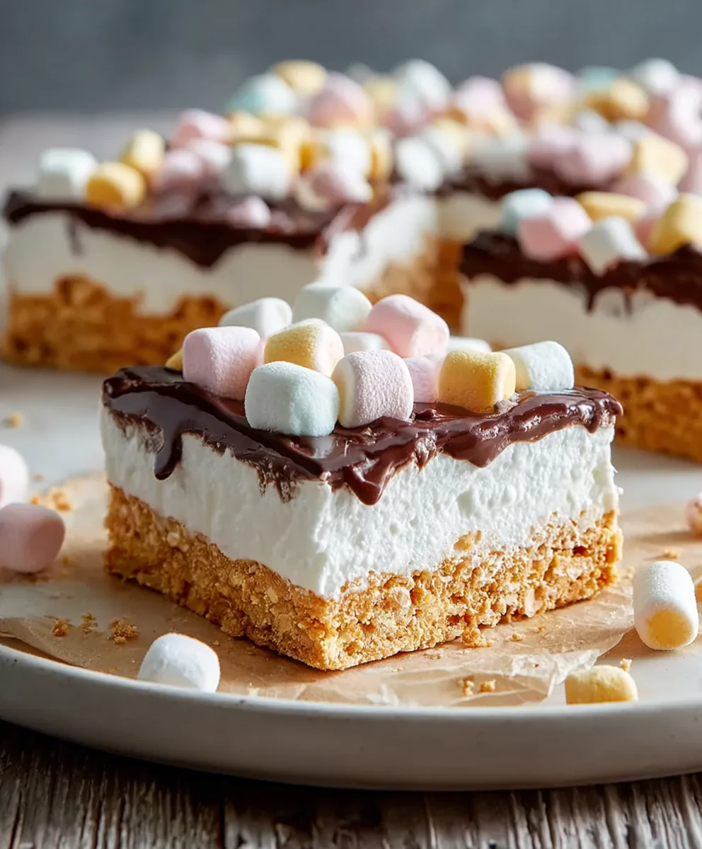 Easy No-Bake Marshmallow Slice Recipe Delight
