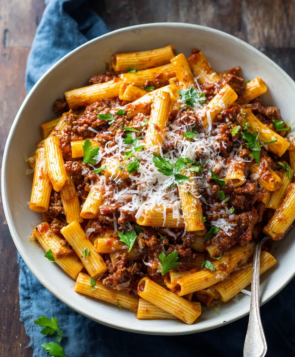 Hearty Beef Ragu Pasta - Simple & Delicious