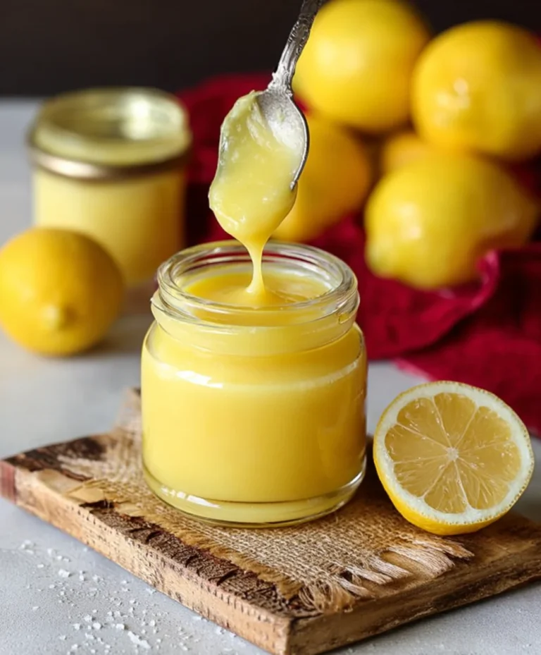 Easy Homemade Lemon Curd Recipe – Bright & Zesty