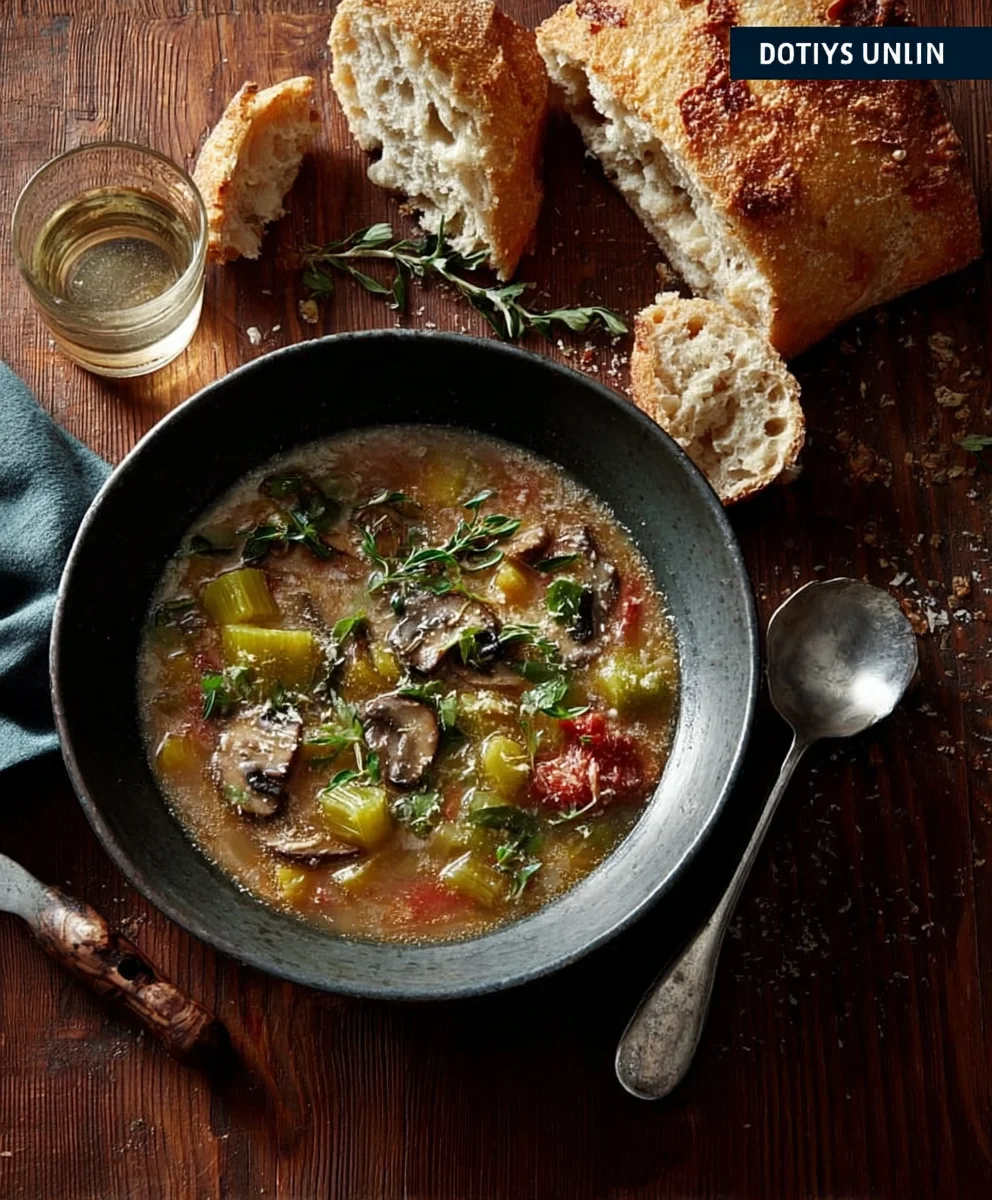 Creamy Beef Mushroom Stew - Earthy Hearty Comfort