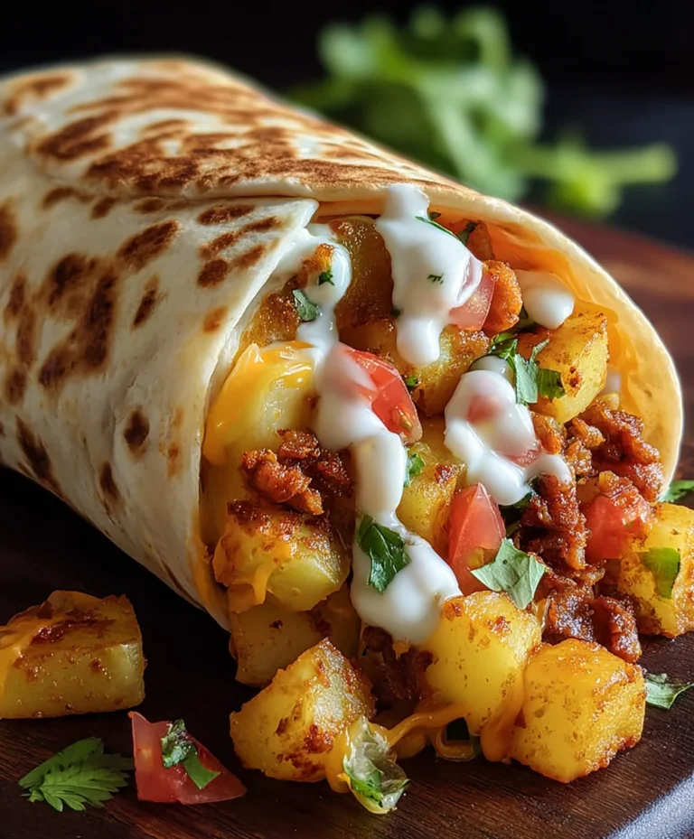 Cheesy Beef Potato Burritos – Easy Weeknight Meal