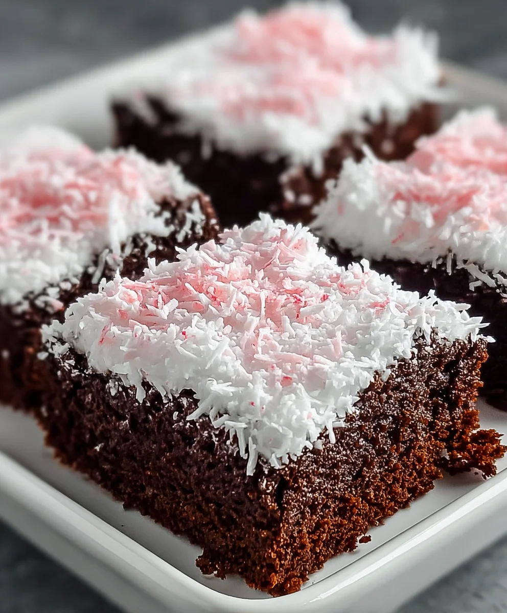 Sno Ball Brownies - Decadent Coconut Chocolate Bliss