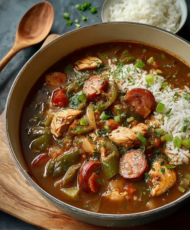 Classic Chicken and Beef Gumbo Recipe – Hearty & Flavorful