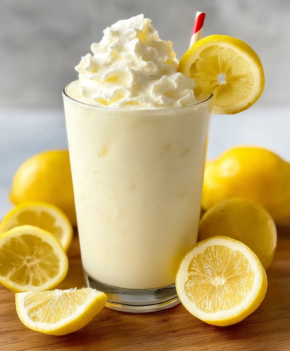 Chick-Fil-A Frosted Lemonade Recipe-Summer Treat