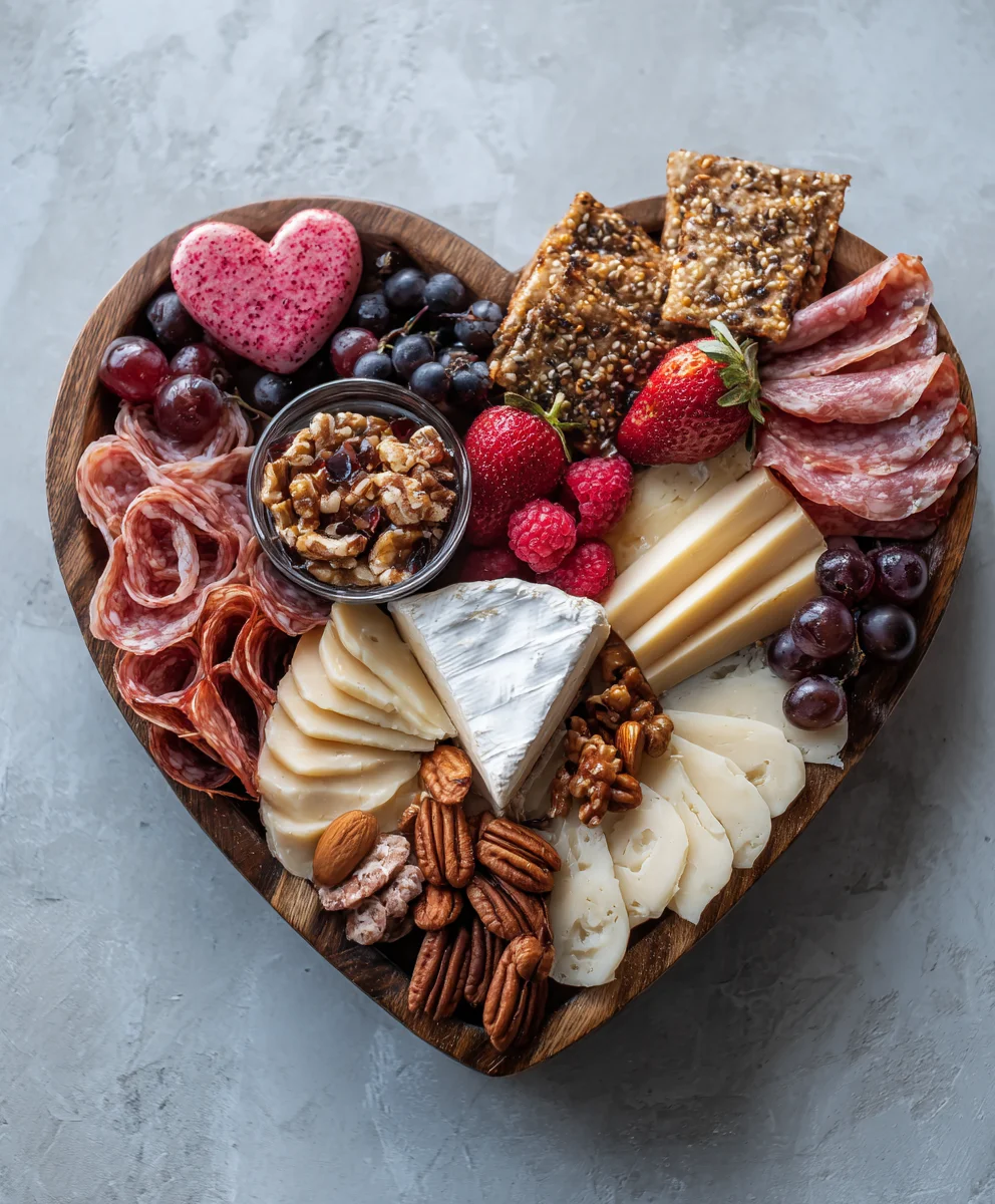 Creative Vnon-alcoholic alentine Non-Non-Non-Alcoholic Alternativeic Charcuterie Board Ideas