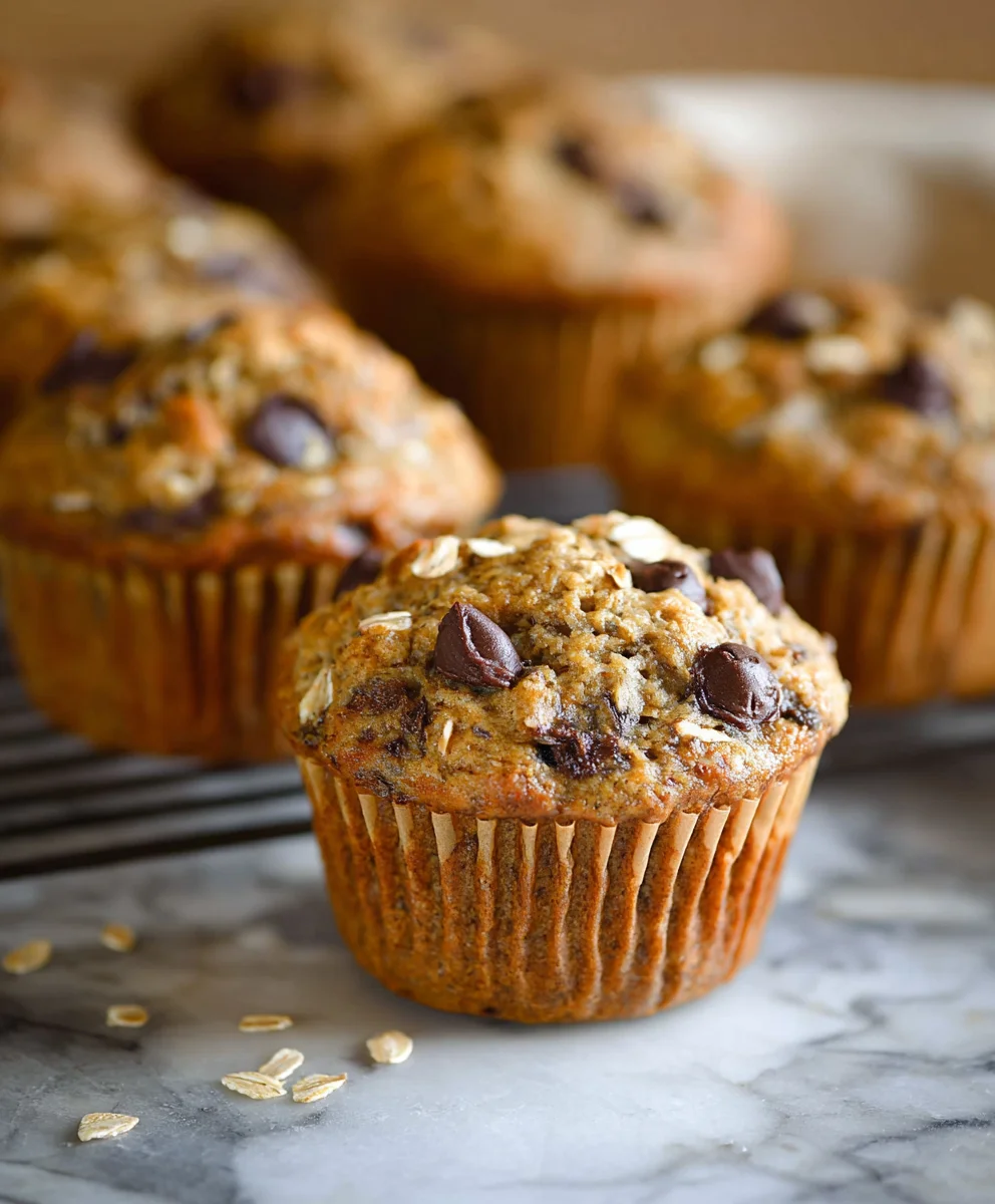 Healthy Banana Oatmeal Muffins - Easy & Delicious Recipe