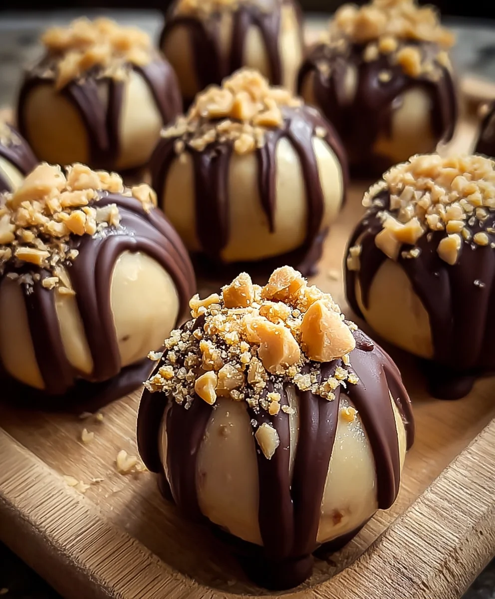 No-Bake Peanut Butter Cheesecake Balls Delight