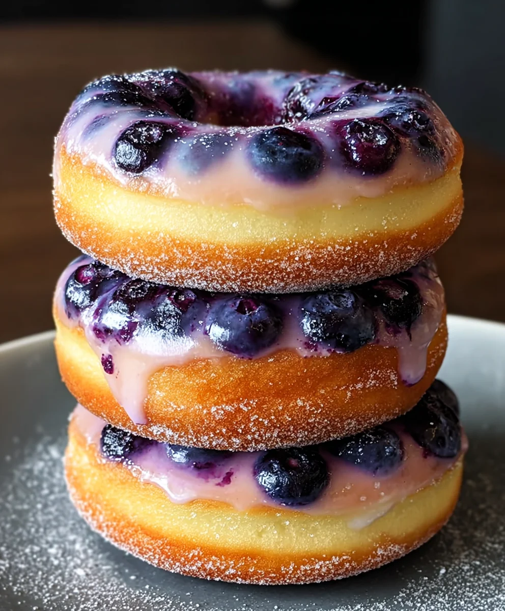 Keto Blueberry Donuts - Easy Low Carb Treat