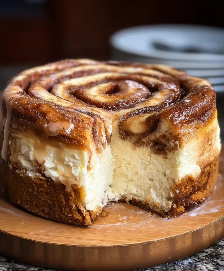 Cinnamon Roll Honeybun Cheesecake Recipe-Decadent Treat