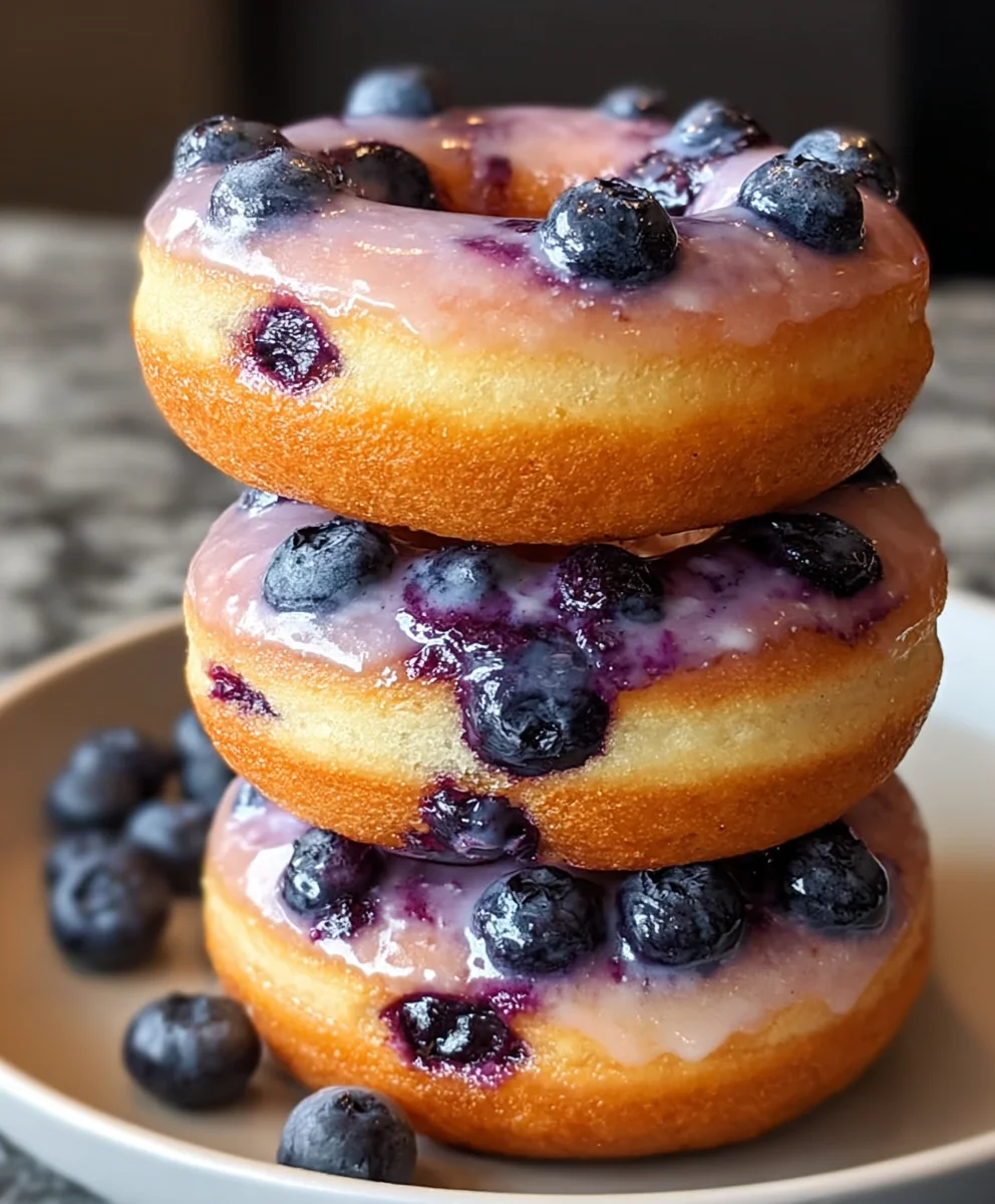 Keto Blueberry Donuts - Easy Low Carb Treat