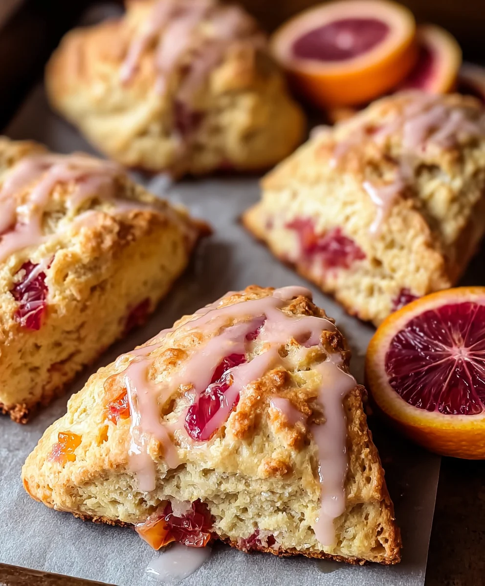 Blood Orange Scones- Zesty & Delicious Easy Recipe