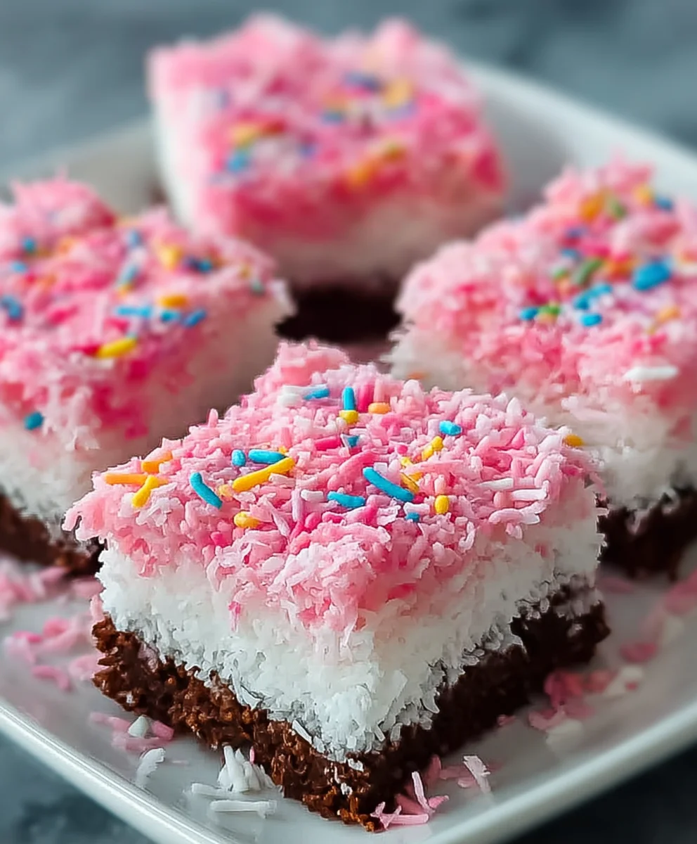 Sno Ball Brownies - Decadent Coconut Chocolate Bliss