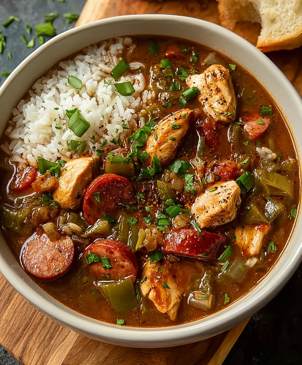 Classic Chicken and Beef Gumbo Recipe - Hearty & Flavorful