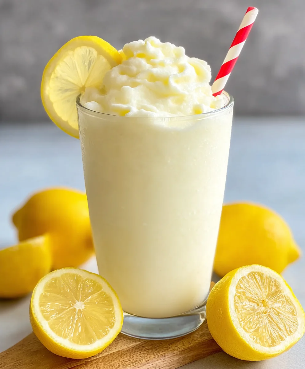Chick-Fil-A Frosted Lemonade Recipe-Summer Treat