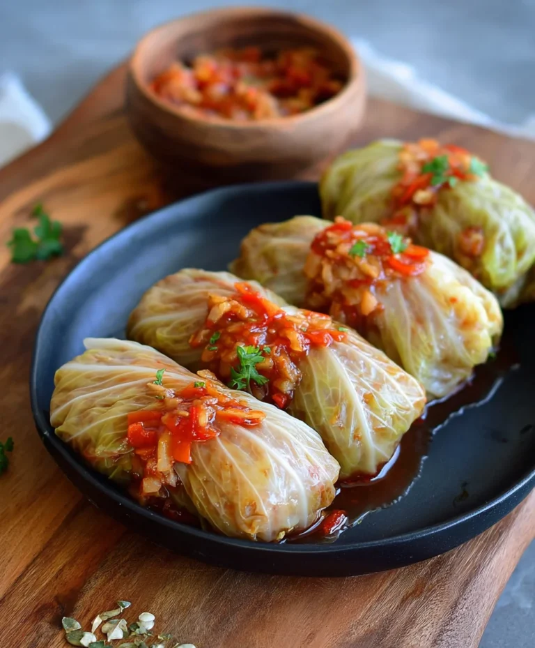 Delicious Vegan Cabbage Rolls-Easy & Healthy Recipe