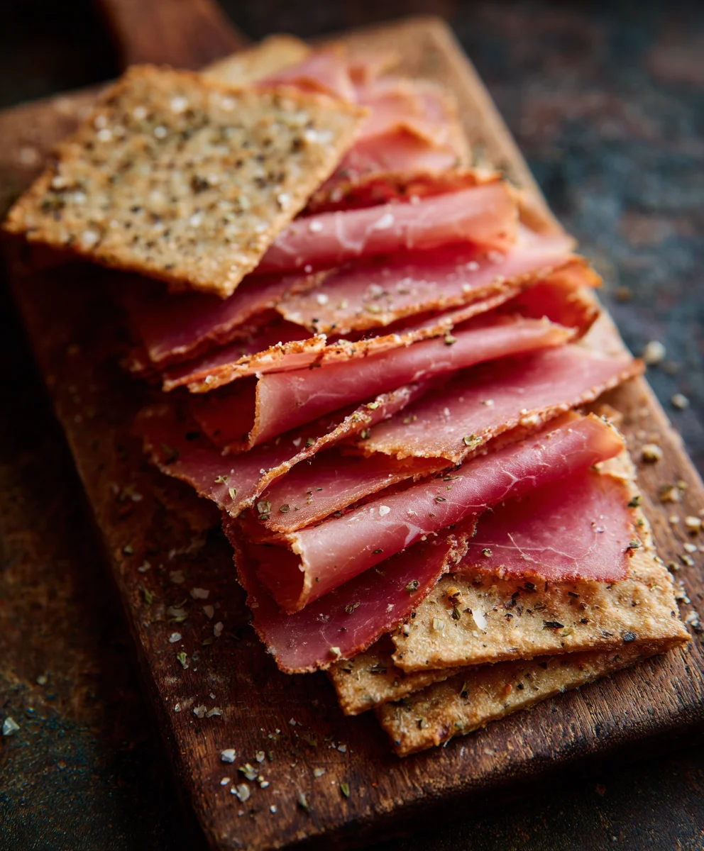 Sourdough Grabeef Beef Beef Ham Crackers - Deliciously Savory