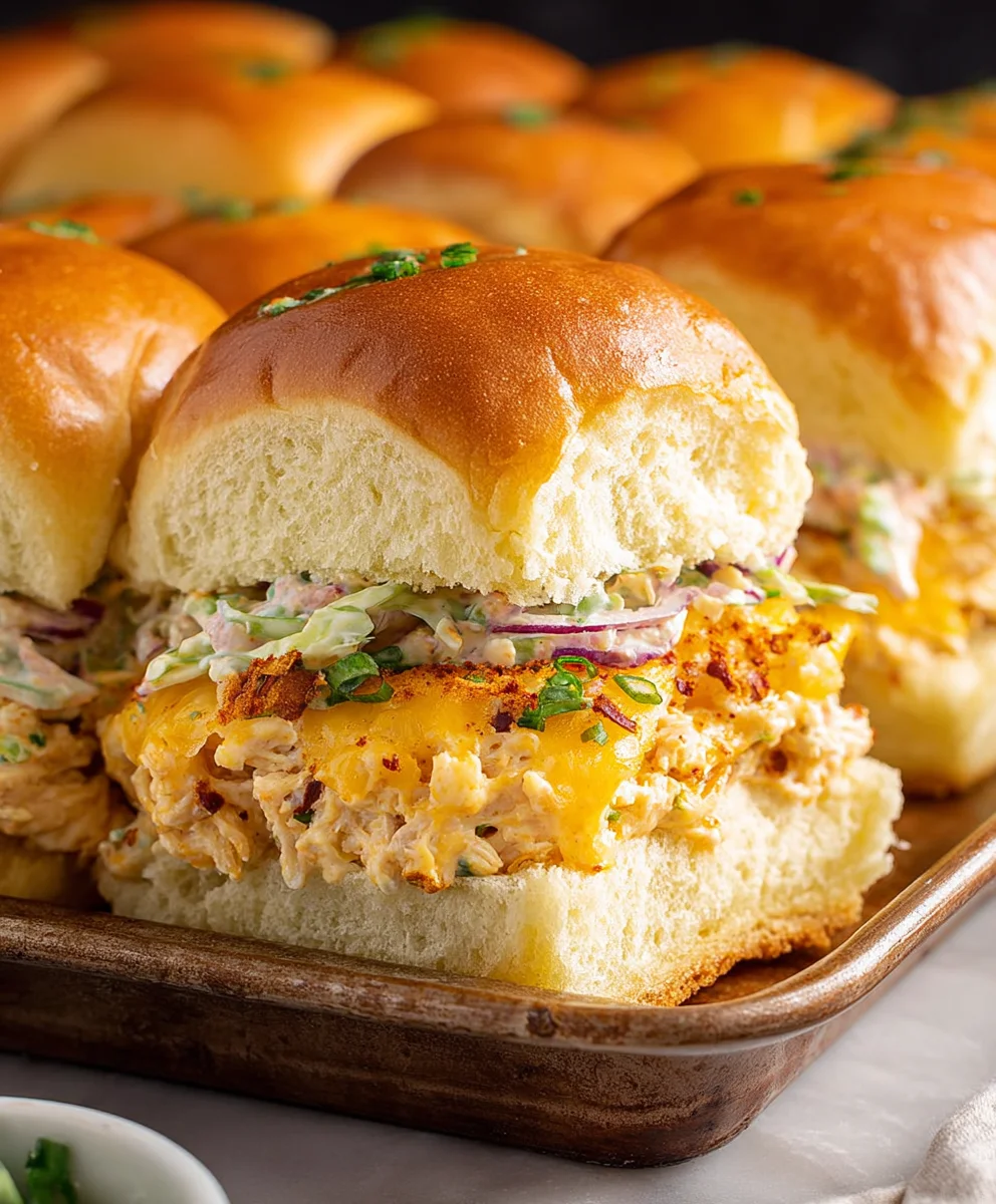 Easy Crack Chicken Sliders Hawaiian Rolls Recipe