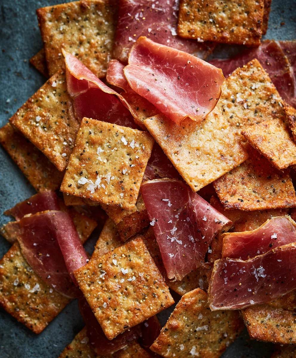 Sourdough Grabeef Beef Beef Ham Crackers - Deliciously Savory