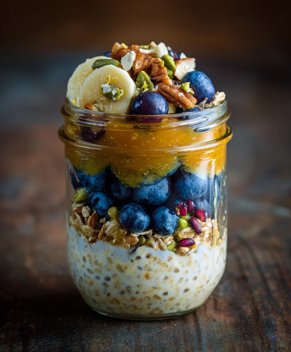 Overnight Oats Base Recipe Delicious Flavors