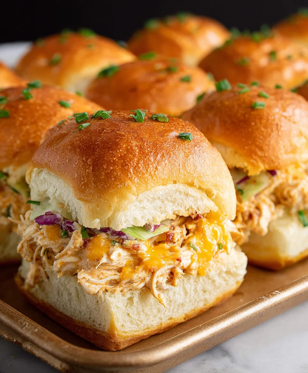 Easy Crack Chicken Sliders Hawaiian Rolls Recipe